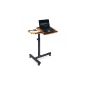 Laptop table notebook table 73x41x80-116cm