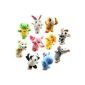 Zehui 10 pieces finger puppets finger animals hand puppet theater Puppets (Baby Product)