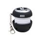 August MS310B Mini Portable MP3 Speaker with Integrated Stereo Speakers and LED Flashing - Color: Black (Electronics)