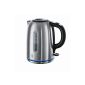 Russell Hobbs 20460-56 kettle Buckingham (Quick cooking function, 3 kW) with Quiet Boil technology steel silver / black (household goods)