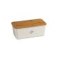 Kesper 18090 Brotbox melamine bamboo, white (household goods)