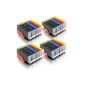 ms-point 20 compatible printer cartridges with chip and level indicator for ...
