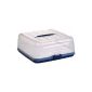 EMSA 503,647 cakes Butler SUPERLINE Party Butler Plus, blue with universal use and battery, 36 x 35 cm (freeze suited, Made in Germany) (household goods)