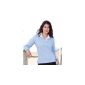 Rugby Polo Women's Long Sleeve Slim Fit White Collar (Clothing)