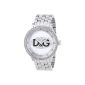 Dolce & Gabbana - DW0131 - Mixed Watch - Analogue Quartz - White Dial - Silver Bracelet (Watch)