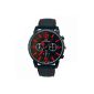 Bocideal (TM) red 1PC 1PC Men's Stainless Steel Sport Cool Quartz Hours watch (clock)