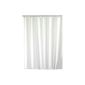 WENKO 19103100 curtain Uni White - waterproof, easy to clean, plastic - PEVA, White (Kitchen)