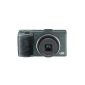 Ricoh GR expert compact 16Mpx, 28mm f / 2.8, LCD 3 '', full HD Limited Edition Silver + visor + wide leather belt (Electronics)