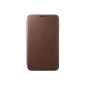 Samsung EFC-1E1CDEC Flip Case for Galaxy Note Brown (Wireless Phone Accessory)