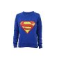 Logo Printed Women Sweater Sweatshirt Batman or Superman Trend Nine (Clothing)
