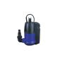 Submersible pump DIRT-STAR 400 with integrated, turn-off float switch