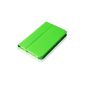 Hostey Original Case Cover for Samsung Galaxy Tab 2 7.0 P3100 P3110 with WIFI 3G support (Bio PU leather) (Green / Green) (Electronics)