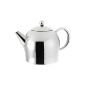 double walled insulated teapot Minuet® Santhee polished stainless steel 1,4 ltr.  (Household goods)