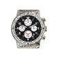 Astroavia F1S Alarm Chronograph Stainless Steel Bracelet Men's Watch Quartz (clock)