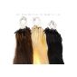 200 Remy Micro Ring / Loop Extensions / Real Hair strands / hair extension 45cm - # 60 Platinum Blonde (Personal Care)