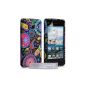Huawei Ascend Y300 bag Multi-colored silicone gel jellyfish shell (Accessories)