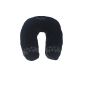 Heatable neck pillow with buckwheat filling
