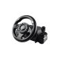 Racing wheel with PC PS2 PS3 USB pedals brake gas pedals Vibration Feedback Racing Wheel (Video Game)