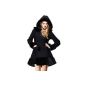 Hell Bunny - Sarah Jane winter coat with hood - Fur (Clothing)