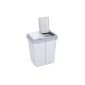 Axentia 235168 ZwEimer refuse container 2 x 30 L gray / granite (household goods)