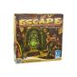 Queen Games 6090 - Escape - The Curse of the temple - cooperative party game (toy)