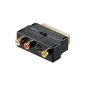 Scart adapter RCA gold-plated contacts (accessories)