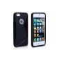 Connect S-Line Zone shell silicone gel iPhone 5C screen protective film and cleaning cloth included (Wireless Phone Accessory)