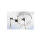 3H-DAB-FM - DAB antenna - combined with FM ring dipole circular antenna FM antenna element 1 with F-connector (Electronics)