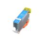 Printer Cartridge cyan, compatible with Canon CLI-521