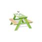 Pinolino Picnic-Table 'Nicki for 4 - Green (Toy)