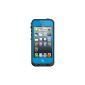 LifeProof Fre 1315-04 shockproof and waterproof case for iPhone 5 Blue (Accessory)