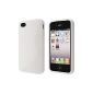 TPU Silicone Protective Case for iPhone 4 4S White - 22,040,201 (Electronics)