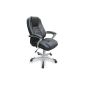SixBros.  Black office swivel chair - 1066/390