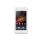 Sony Xperia M Smartphone (10.2 cm (4 inch) TFT display, 1GHz, dual-core, 1GB RAM, 5 megapixel camera, NFC-capable Android 4.1) White (Electronics)