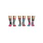 United Oddsocks - Box of 6 mismatched socks - Women / Girl Socks - Cotton Kandy (Clothing)