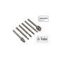 6 Piece Set HSS cutter with 3.1 mm shaft for mini drill (Misc.)