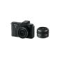 Nikon 1 V1 system camera (10 megapixels, 7.5 cm (3 inch) screen) black incl. 1 NIKKOR VR 10-30mm lens and 10mm Pancake Lens (Electronics)