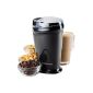 Andrew James - coffee, nut and spice grinder in black - Powerful 150W motor and stainless steel blades - 2 years warranty (household goods)