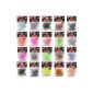 1000 Colourful Rainbow Loom Rubber Bands With Clips (Toy)