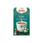 Yogi Tea, Serenity Tea Ayurvedic tea blend, organic tea, gentle, mild blend, 17 tea bags, 30,6g (Food & Beverage)