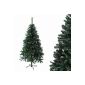 Standard 180cm Artificial Christmas tree included metal tripod, flame