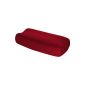 Fleuresse Vital Comfort 1117 Fb.4580 Jersey Comfort-neck support pillow case, red (household goods)