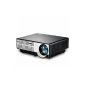 CBB1080p Beamer Full HD 3800 ANSI lumens Full HD LED projector with WiFi (Electronics)