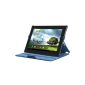 The Case Cover Gecko Covers Asus TF300T Deluxe blue for Asus TF300T Tablet / Asus accessory (Electronics)