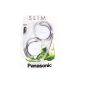 Panasonic RP-HS46-W Clip In-ear headphones white (Electronics)