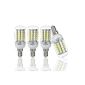IDACA 4 x E14 59 * 5050SMD 220V 8W LED lamp bulb LED Spotlight Cool White (8W)