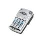 ANSMANN PhotoCam III plug charger for 2 or 4 AA / AAA batteries incl. 4x Mignon AA type 2850 (min. 2650mAh) batteries 5007093 (Electronics)