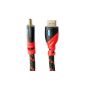 Multikabel High Speed ​​HDMI Cable with Ethernet (7.5m) - 1.4a supports Full HD 3D & Audio Return Channel [Latest HDMI Version Available The] 5 meters (Electronics)
