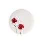 GUY DEGRENNE PLATES - COQUELICOTS WIND.