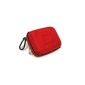 New red waterproof camera bag for Panasonic Lumix DMC-TZ31 TZ25 TZ22 TZ18 TZ10, Canon SX260 SX240 SX230 SX220, S95, IXUS, Casio EXILIM H5, H15, Fuji FinePix, Nikon S8100, L22 Samsung ES80, ES75, PL200, PL150, Sony HX9V, and even more compact cameras (electronic)